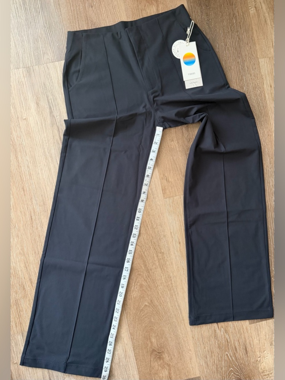 VUORI Meta Wide Leg Pant Women's Size Small Black VW4035 NWT - Picture 7 of 7
